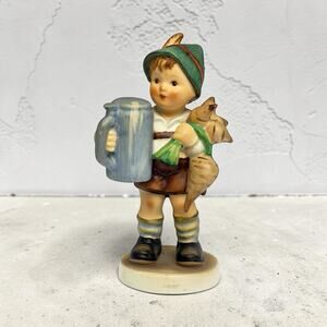 Hummel Goebel Figurine For Father Beer Stein Radishes/Turnips German Boy #87